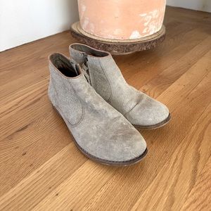 Anthropologie Matisse Oscar Suede Ankle Boots - Size 8 - Gray